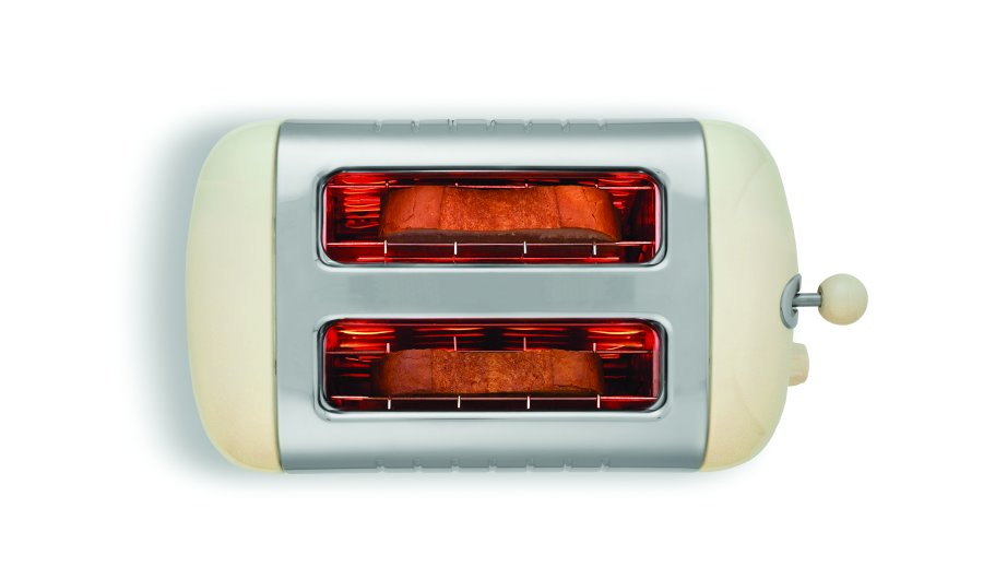 Dualit Lite Toaster 2 Slice, Creme