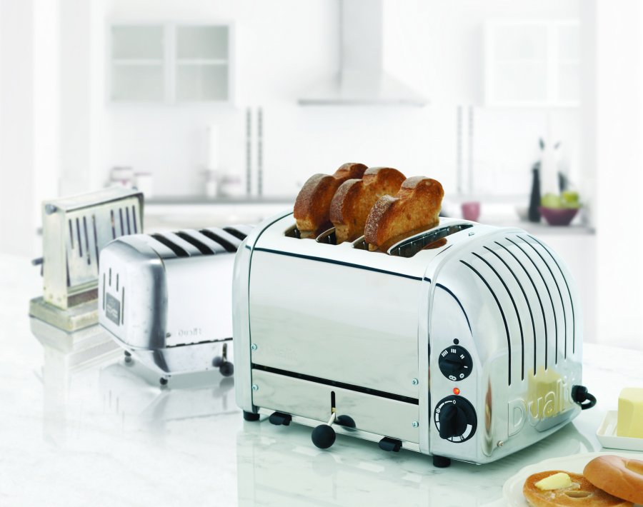 Dualit Classic Toaster 4 Slice, Edelstahl