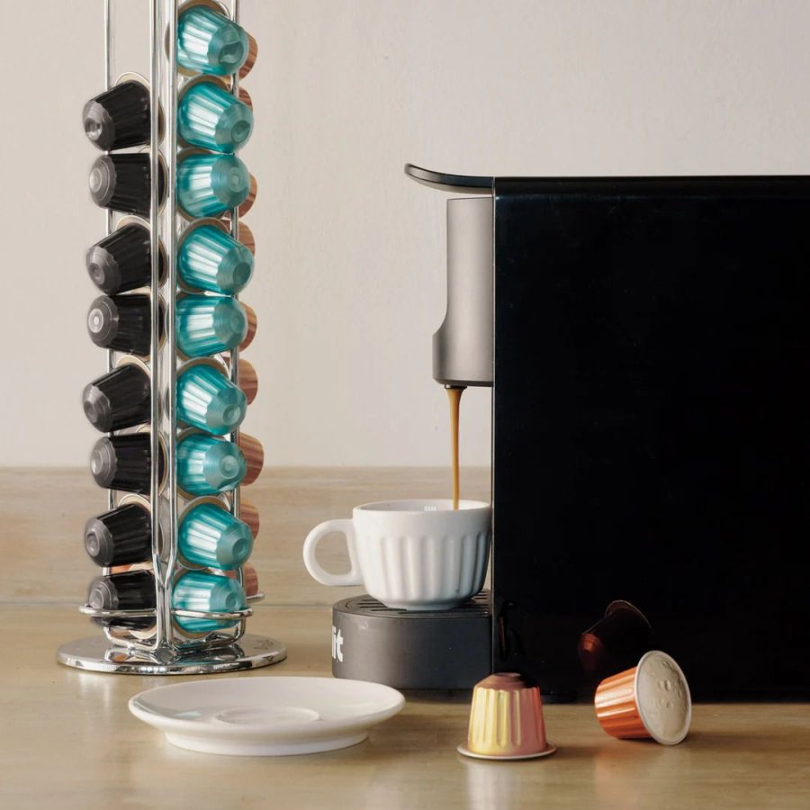 Dualit 3 in 1 Espressomaschine, Schwarz