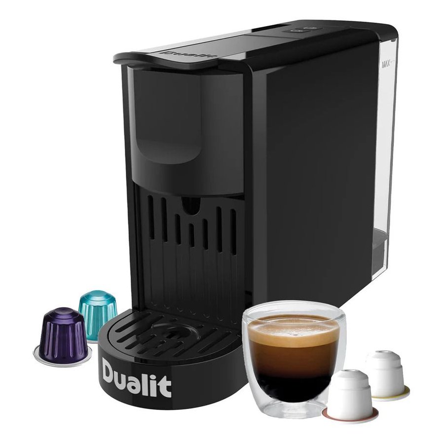 Dualit 3 in 1 Espressomaschine, Schwarz