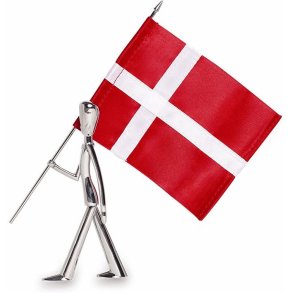 Kay Bojesen Garder m. Fane 18 cm, Poleret Stl