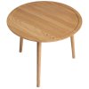 Ro Collection Dodona Sofabord 60 cm, Olieret Eg
