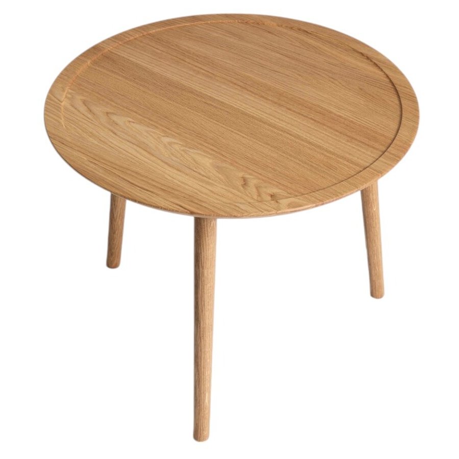 Ro Collection Dodona Sofabord 60 cm, Olieret Eg