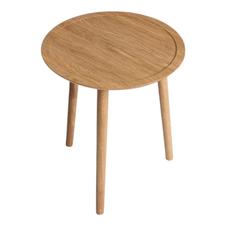 Ro Collection Dodona Sofabord 46 cm, Olieret Eg