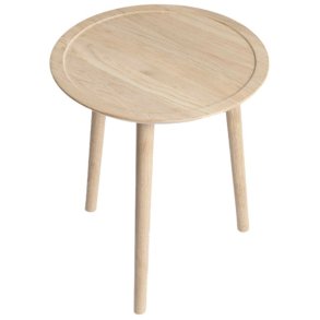 Ro Collection Dodona Sofabord 46 cm, Sbebehandlet Eg