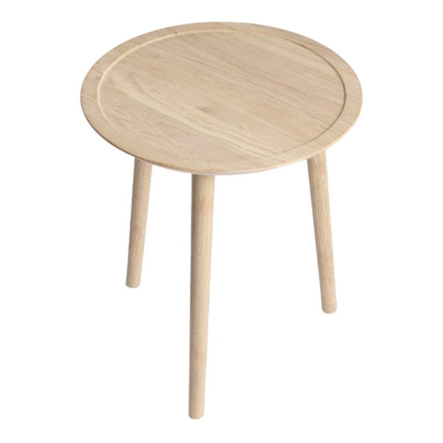Ro Collection Dodona Sofabord 46 cm, Sbebehandlet Eg