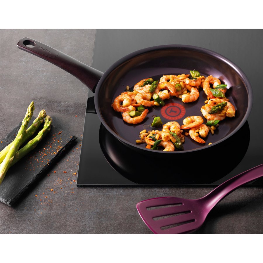 Tefal Stegepande 28 cm Dark Ruby