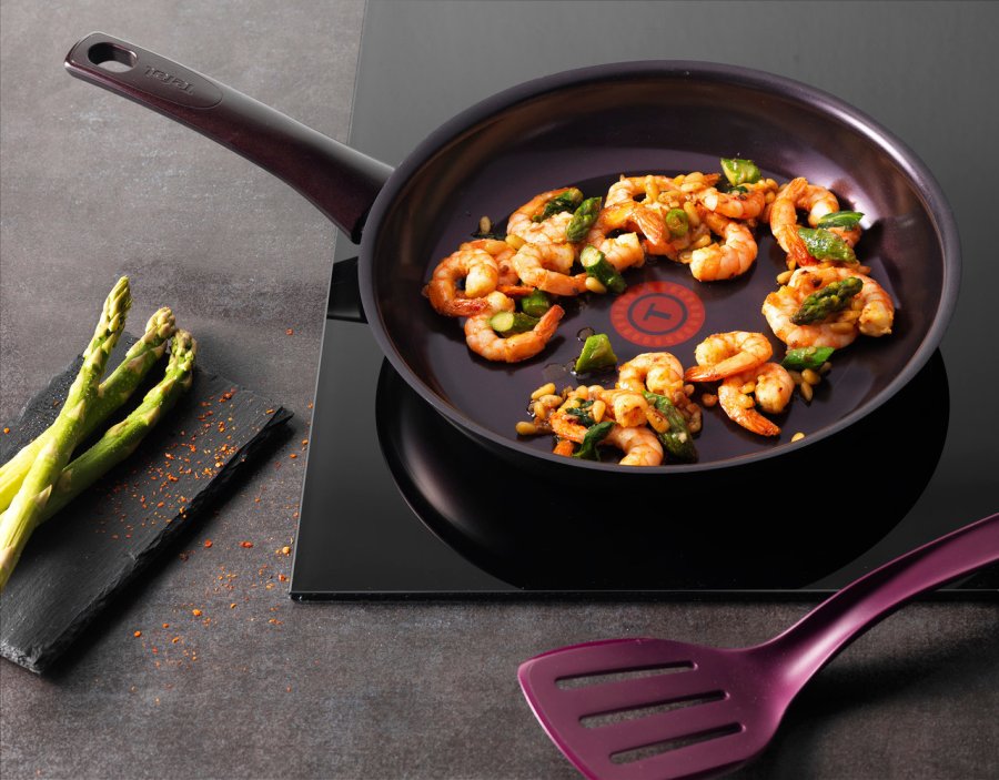Tefal Stegepande 28 cm Dark Ruby