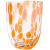 Anna von Lipa Big Confetti Tumbler Trinkglas 25 cl, Peach