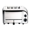 Dualit Classic Toaster 4 Slice, Edelstahl