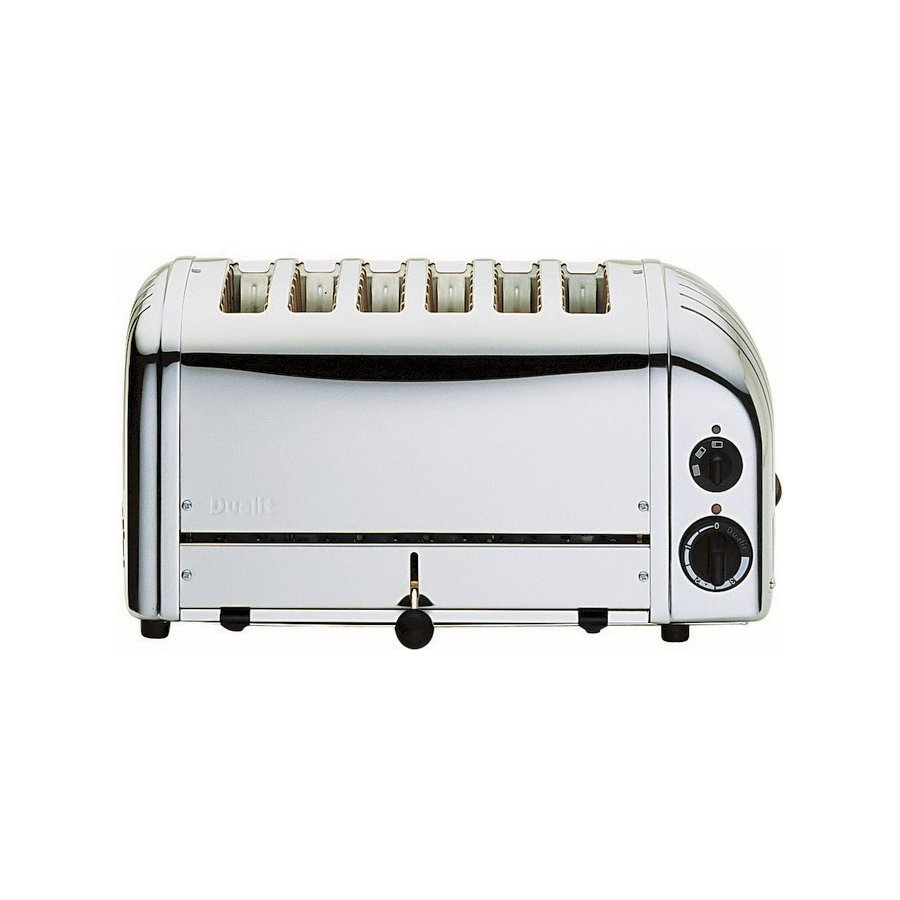 Dualit Classic Toaster 6 Slice, Edelstahl