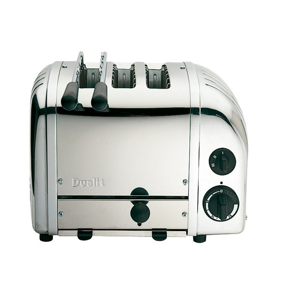 Dualit Combi 2+1 toaster chrome Brødristere WWW.HJEM.DK ApS