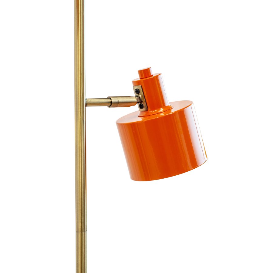 Dyberg Larsen Ocean Stehlampe H160 cm, Orange/Bronze 