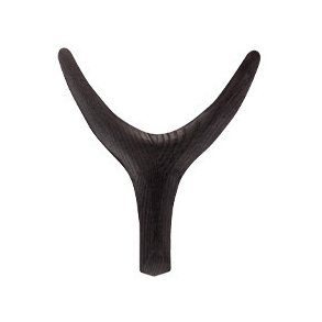 EKTA Living Nguni Head Kroge 22 cm, Sort Ask