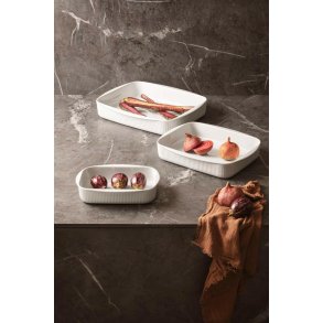 Eva Trio Legio Nova Ovnfast Fad 37x30 cm, Hvid