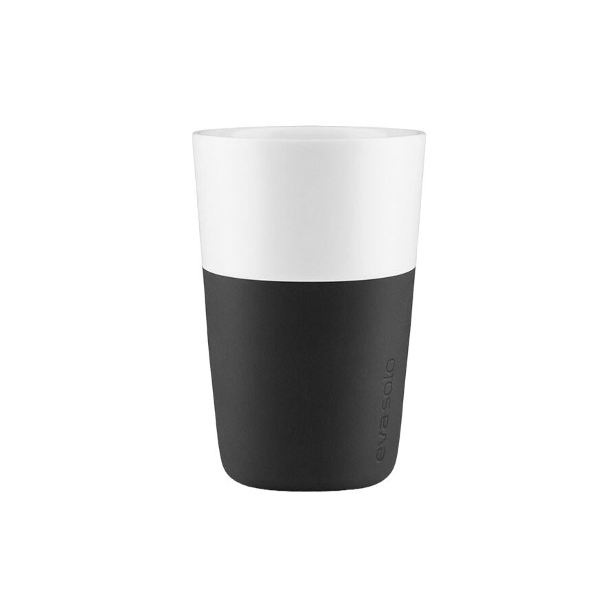 Eva Solo Cafe Latte Becher 2er Set, Carbon Black