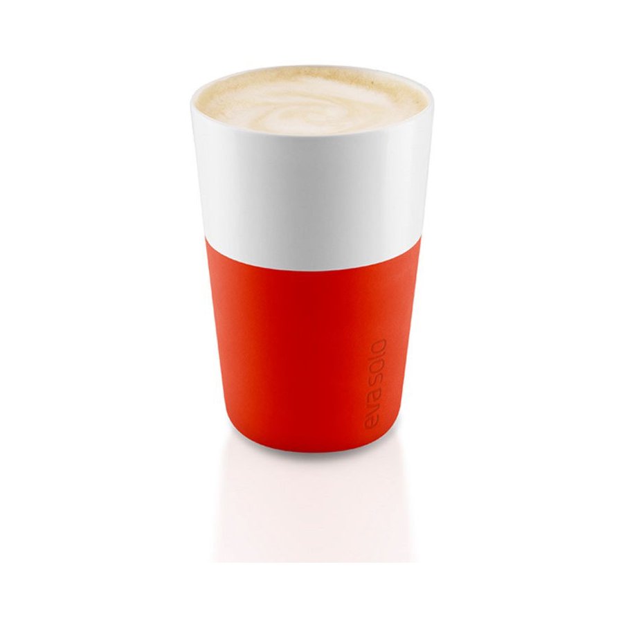 Eva Solo Cafe Latte-krus 2 stk, Dusty orange