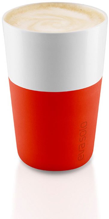 Eva Solo Cafe Latte-krus 2 stk, Dusty orange