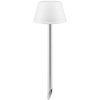 Eva Solo SunLight Lampe mit Speer H38 cm, Wei/Stahl