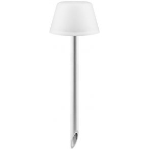 Eva Solo SunLight Lampe mit Speer H38 cm, Wei/Stahl