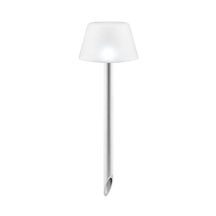 Eva Solo SunLight Lampe mit Speer H38 cm, Wei/Stahl