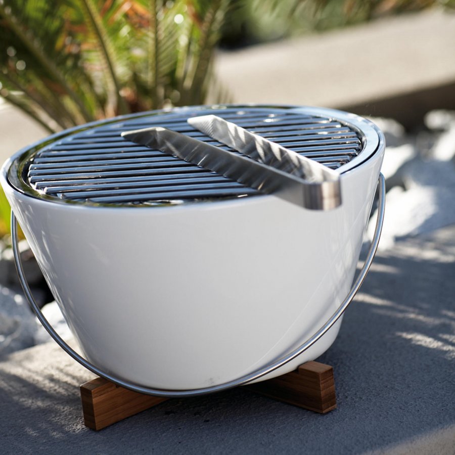 Eva Solo Bordgrill 30 cm, Porceln/Rustfrit Stl