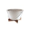 Eva Solo Bordgrill 30 cm, Porceln/Rustfrit Stl