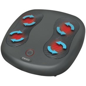 HoMedics Fodmassageapparat, Grå