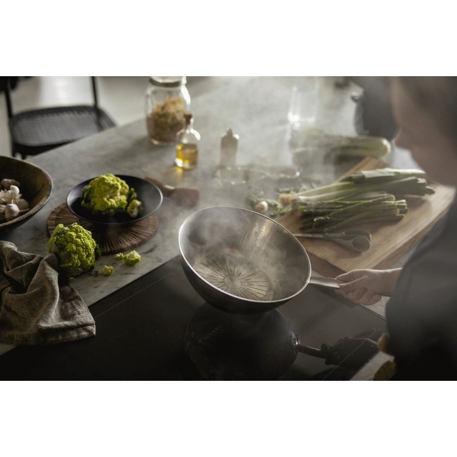 Fiskars All Steel Pure Wok 28 cm