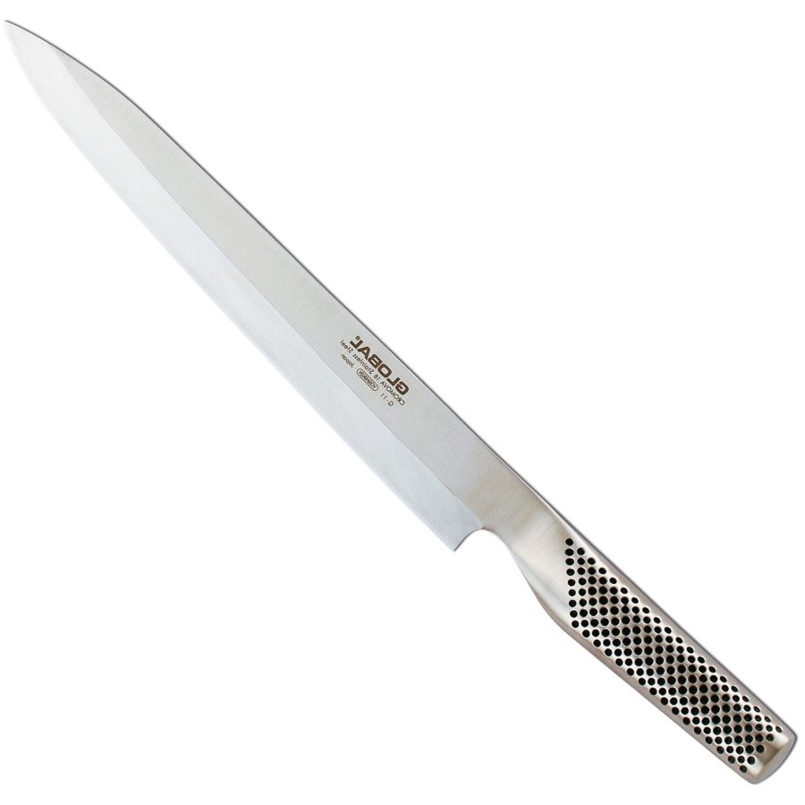 Global G-11 Sashimi-Messer 25 cm, Stahl/Schwarz