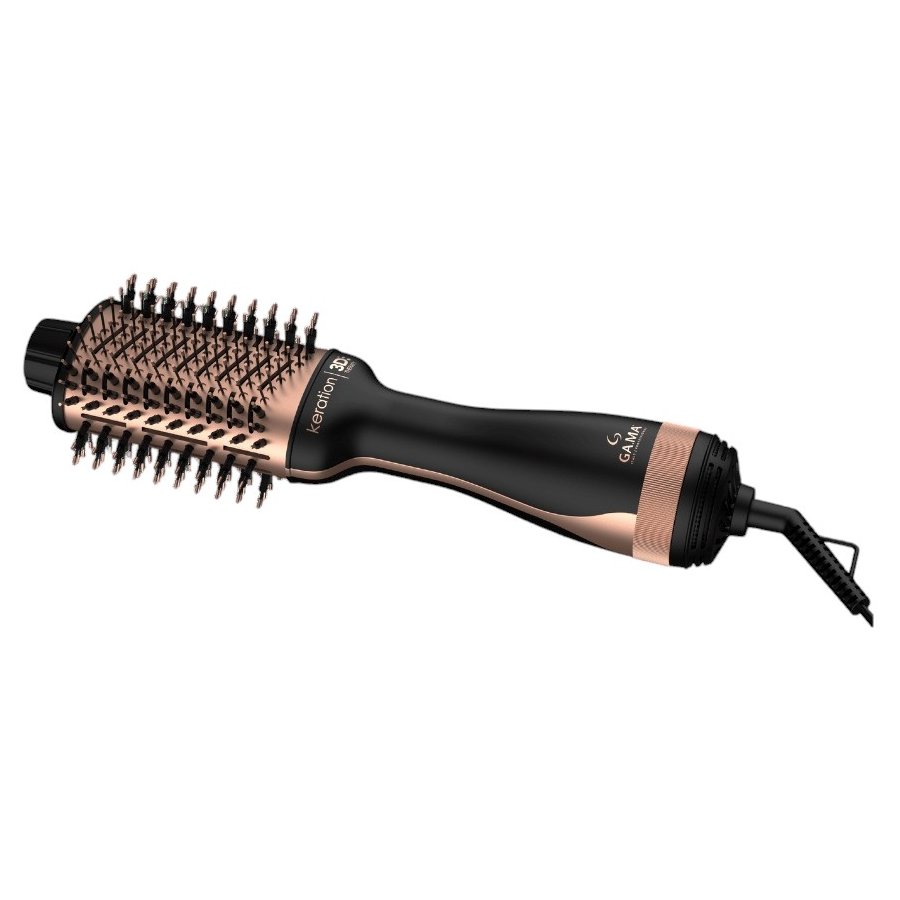 GA.MA Professional Keration Hrbrste, Sort/Pink