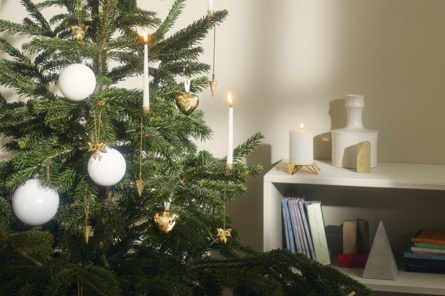 Georg Jensen Lysholder Krmmerhus 2022, Guldbelagt