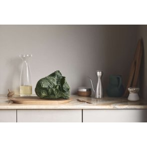 Georg Jensen Alfredo Saltkar, Blankt Stål/Eg