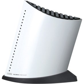 Global GKB-52/CW Knivblok til 9+1, Hvid