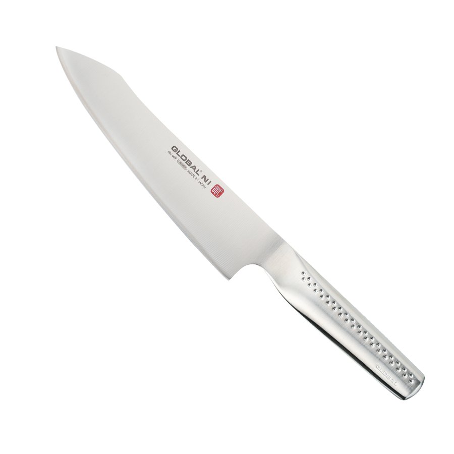 Global NI GN-009 Kochmesser Oriental 20 cm, Stahl