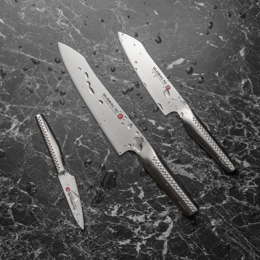 Global NI Messer-Set 3-tlg., Stahl