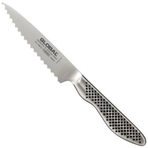 Global GS-108/SC Skr�llekniv Takket 11,5 cm, St�l