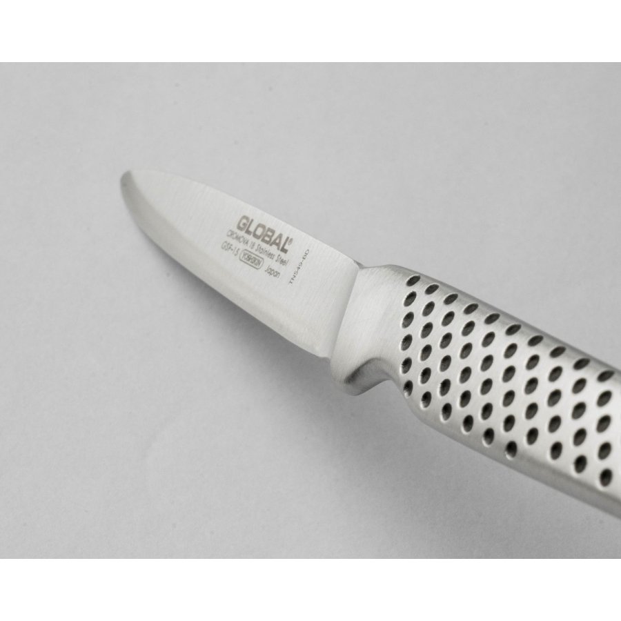 Global GSF-15 Skr�llekniv 8 cm, Smedet St�l