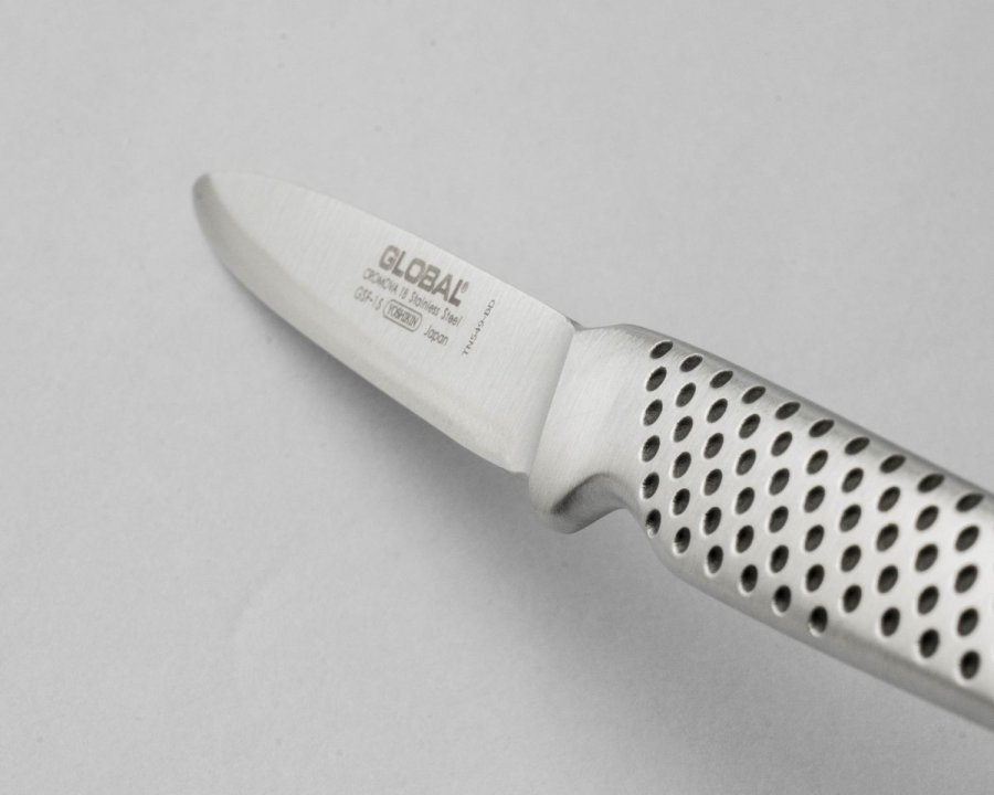 Global GSF-15 Skr�llekniv 8 cm, Smedet St�l