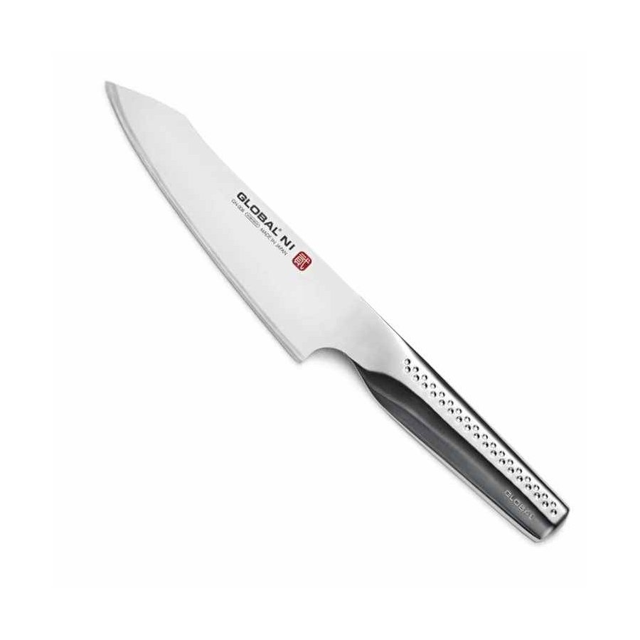 Global NI GN-008 Kochmesser 16 cm, Stahl