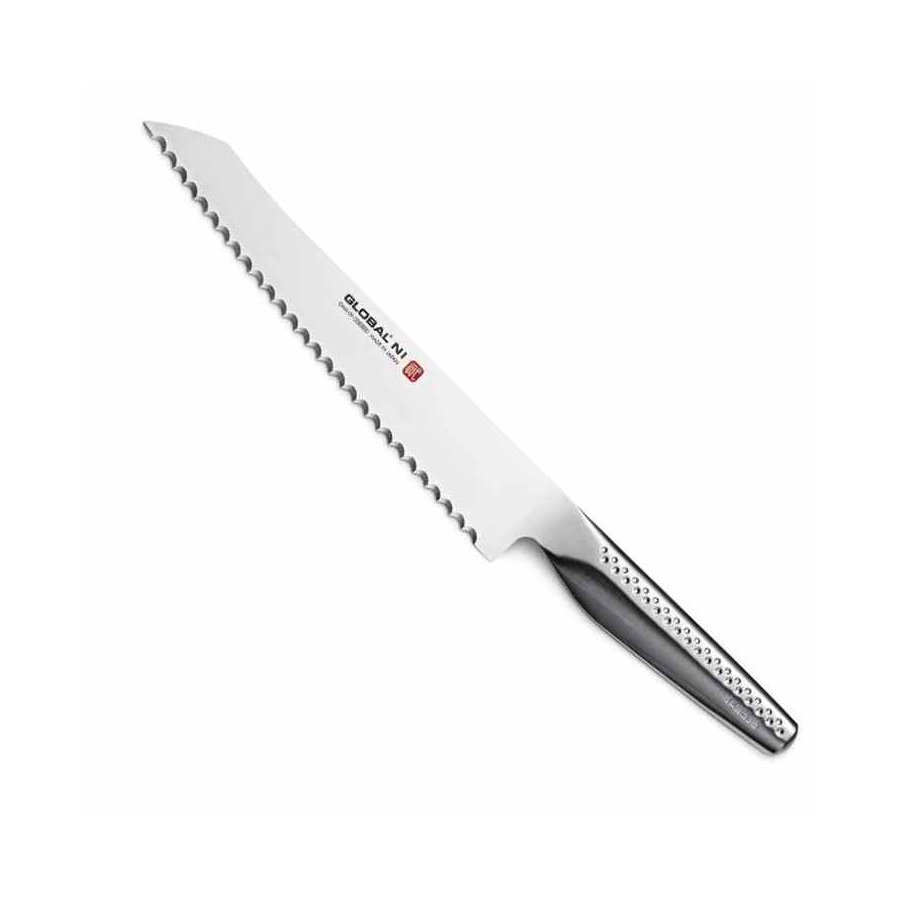 Global NI GNM-09 Brotmesser 21 cm, Stahl