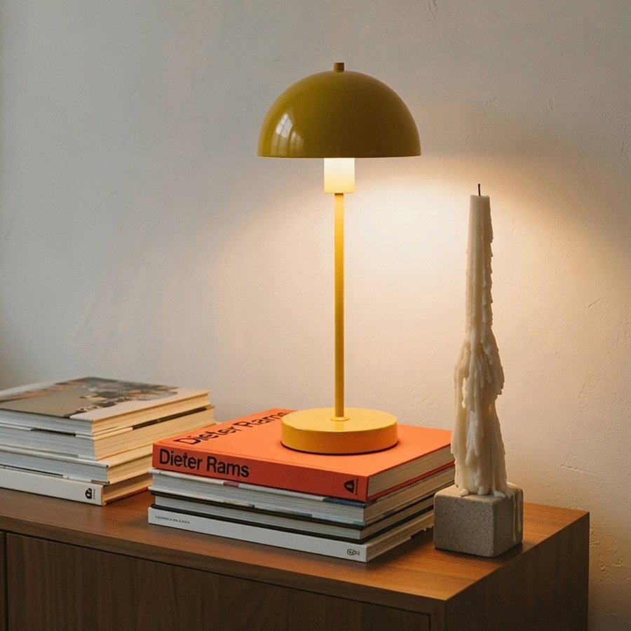 Herstal Vienda Tischlampe H47,5 cm, Mango Yellow