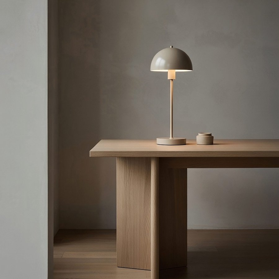 Herstal Vienda Tischlampe H47,5 cm, Putty Grey