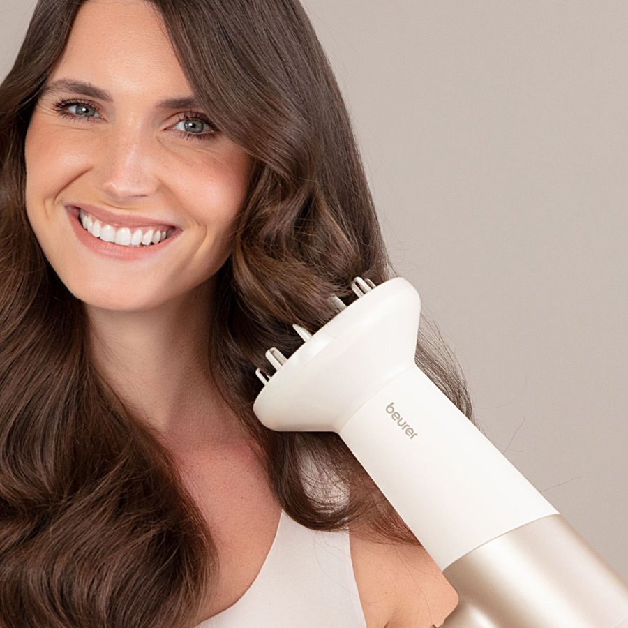 Beurer HC070 Hrtrrer, Hvid/Bronze