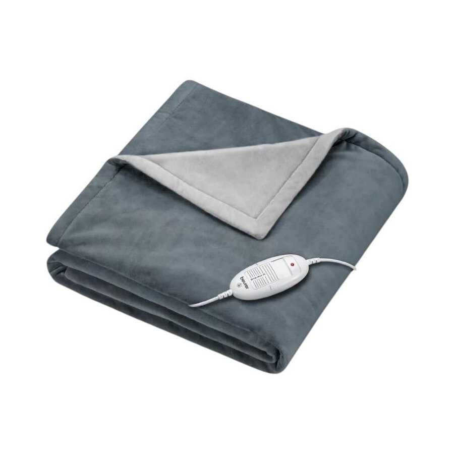 Beurer HD 75 Varmeplaid 180x130 cm, Dark Grey