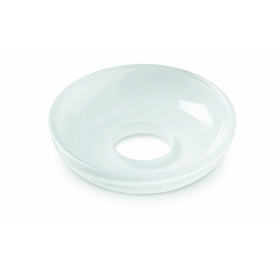 Holmegaard Lumi Lysmanchet 8 cm, Hvid