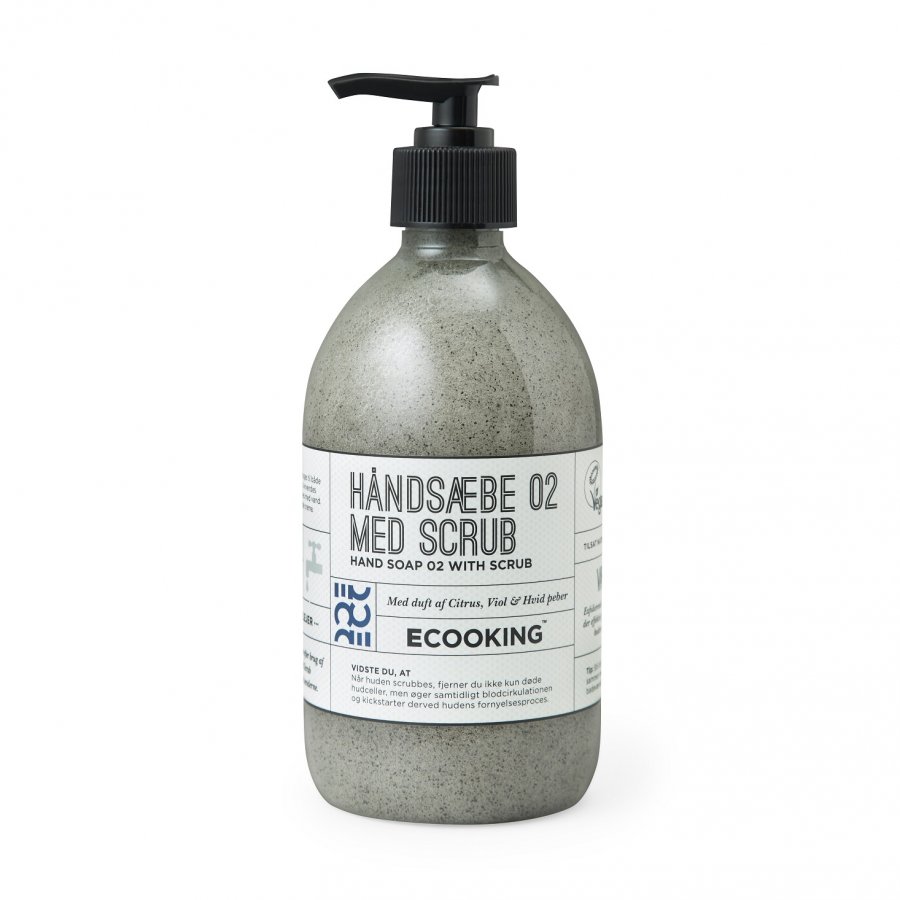 Ecooking Hndsbe m. Scrub, 500 ml