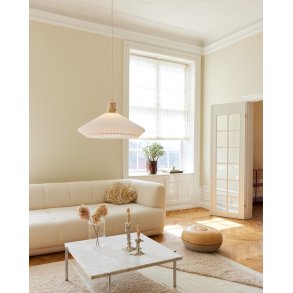 POLSPOTTEN Drip Lysestage H14 cm, Sølv
