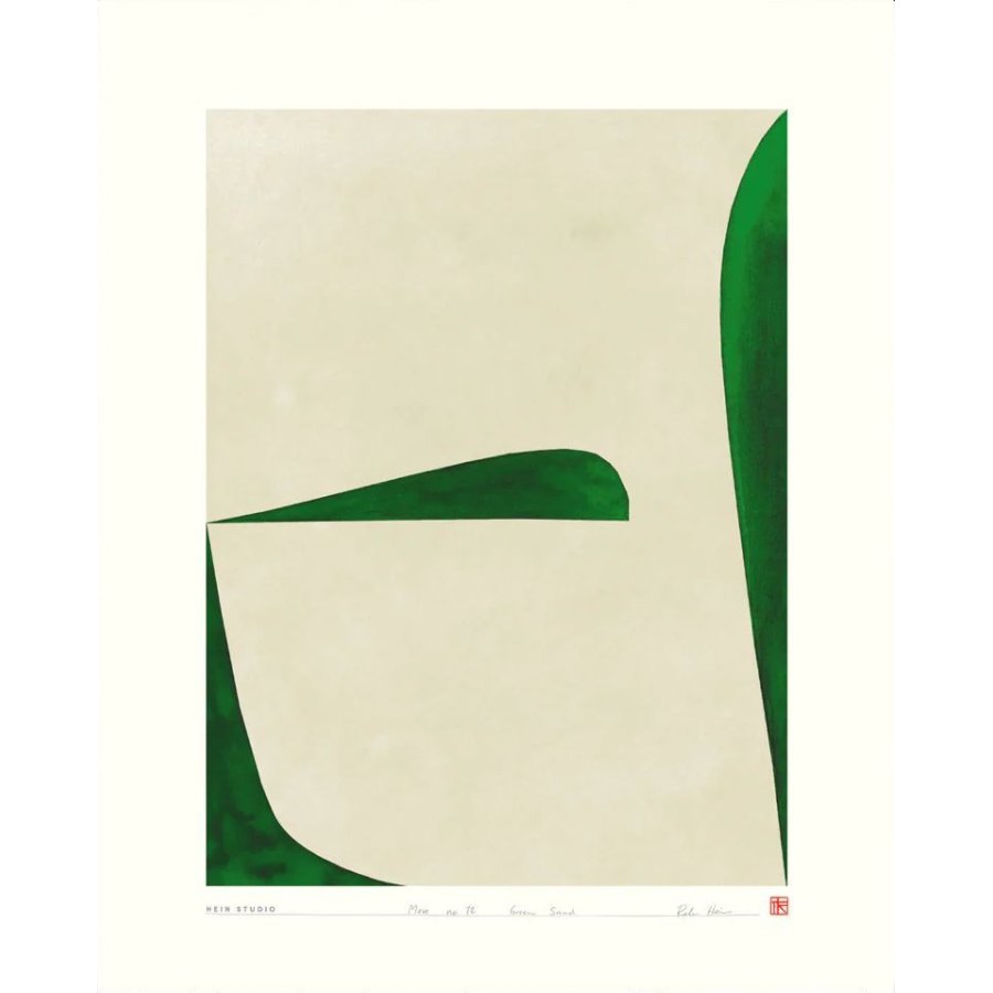 Hein Studio Art Print Collection 2035 Move no. 12 40x50 cm, Gr�n