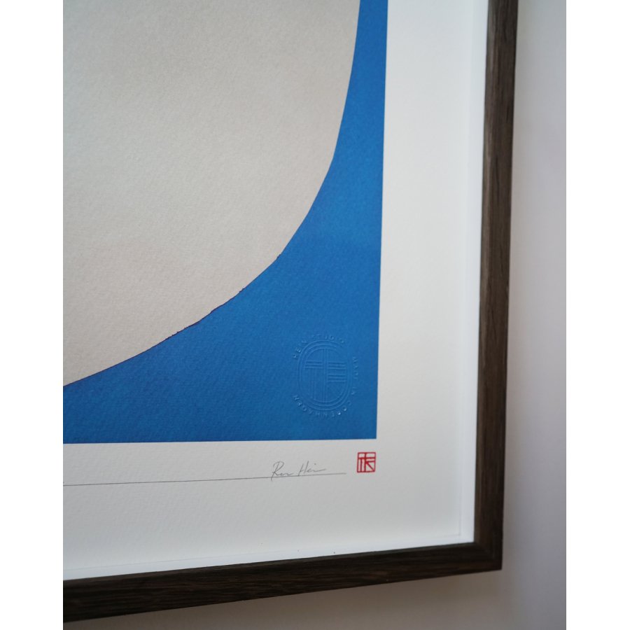 Hein Studio Art Print Collection 2033 Move no. 09 40x50 cm, Bl